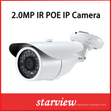 2.0MP HD IP Poe IR wasserdichtes Netz CCTV-Sicherheits-Gewehrkugel-Kamera